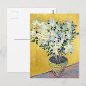 Monet - Witte Azalea's in een Pot, Briefkaart (Voorkant / Achterkant)