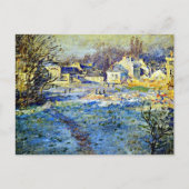 Monet - Witte Vorst, Briefkaart (Voorkant)