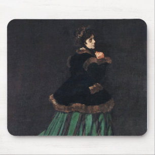 Monet Woman in Green Dress Muismat