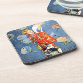 Monet Woman in het Japanse kostuum Bier Onderzetter (Linkerzijde)