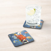 Monet Woman in het Japanse kostuum Bier Onderzetter (Rechterzijde)