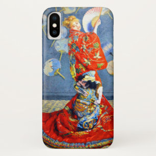 Monet Woman in het Japanse kostuum Case-Mate iPhone Case