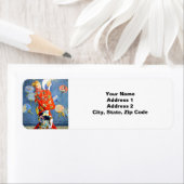 Monet Woman in het Japanse kostuum Etiket (Insitu)