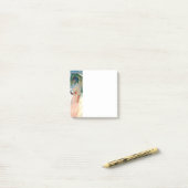 Monet Woman met een parasol die links post-it niet Post-it® Notes (Op bureau)