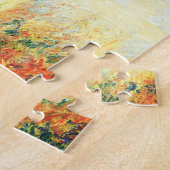 Monet Woman met een parasol die recht onder ogen s Legpuzzel (Zijkant)