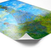 Monet Woman met een parasol Foto Afdruk (Hoek)