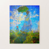Monet Woman met een parasol Legpuzzel (Verticaal)