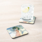 Monet Woman met een parasol links Bier Onderzetter (Rechterzijde)