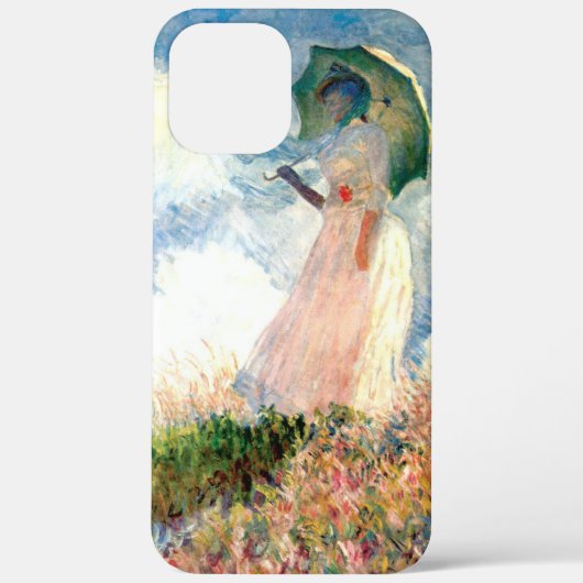 Monet Woman met een parasol links Case-Mate iPhone Case (Achterkant)