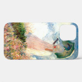 Monet Woman met een parasol links Case-Mate iPhone Case (Achterkant (horizontaal))