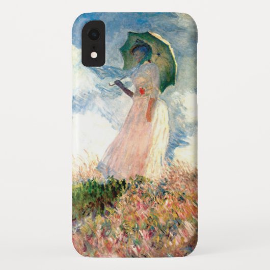 Monet Woman met een parasol links Case-Mate iPhone Case (Achterkant)