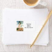 Monet Woman met een parasol links Etiket (Insitu)