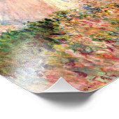 Monet Woman met een parasol links Foto Afdruk (Hoek)