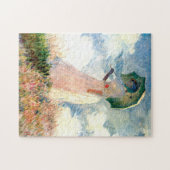 Monet Woman met een parasol links Legpuzzel (Horizontaal)