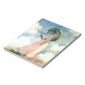 Monet Woman met een parasol links Notitieblok (Linkerzijde)