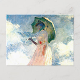 Monet Woman met een parasol links Uitnodiging Briefkaart