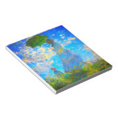 Monet Woman met een parasol Notitieblok (Schuin)