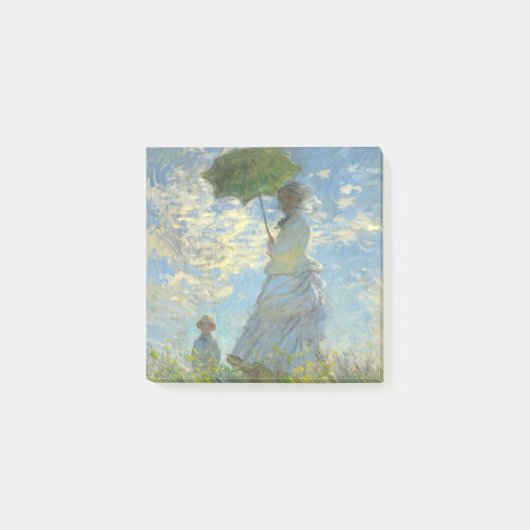 Monet Woman met een parasol Post-it® Notes (Voorkant)