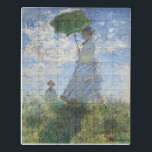 Monet Woman met een parasol Puzzel<br><div class="desc">Als we  boeken kunnen hebben voor onze koffietafels,  waarom hebben we dan geen  puzzels?</div>