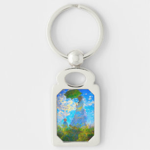 Monet Woman met een parasol Sleutelhanger