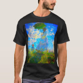 Monet Woman met een parasol T-shirt (Voorkant)