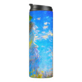 Monet Woman met een parasol Thermosbeker (Geroteerd rechts)