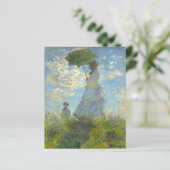 Monet Woman met een parasolpapier (Staand voorkant)