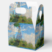 Monet Woman Parasol Impressionisme Bedankdoosjes (Geopend)
