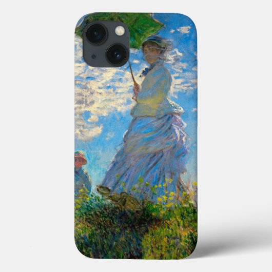 Monet Woman Parasol Impressionisme Case-Mate iPhone Case (Achterkant)