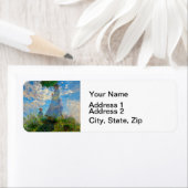 Monet Woman Parasol Impressionisme Etiket (Insitu)