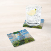 Monet Woman Parasol Impressionisme Kartonnen Onderzetters (Insitu)