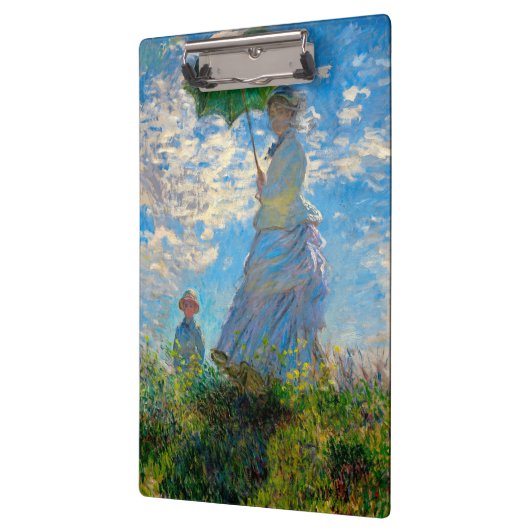 Monet Woman Parasol Impressionisme Klembord (Links)