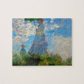 Monet Woman Parasol Impressionisme Legpuzzel (Horizontaal)
