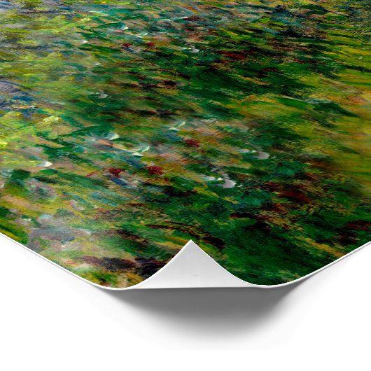 Monet Woman Parasol Impressionisme Poster (Hoek)