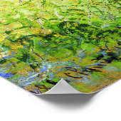 Monet Woman zit onder de Willows Fine Art Poster (Hoek)