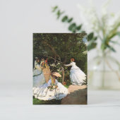 Monet Women in the Garden Briefkaart (Staand voorkant)