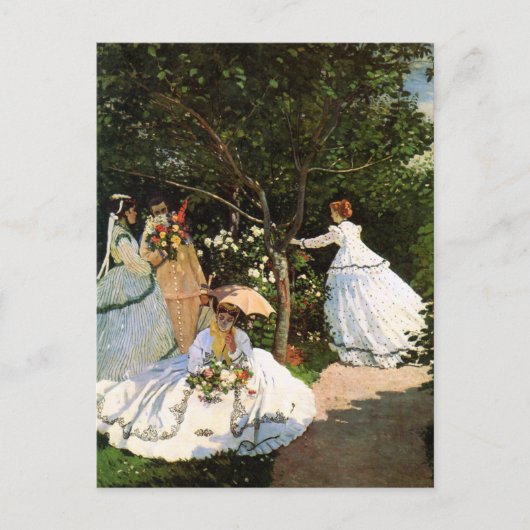 Monet Women in the Garden Briefkaart (Voorkant)
