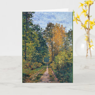 Monet - Wooded Path Kaart
