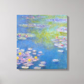 Monet Yellow Water Lilie Canvas Afdruk (Voorkant)