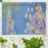 Monet Yellow Water Lilies Kitchen Towel Theedoek (Gevouwen)
