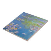 Monet Yellow Water Lilies Tile Tegeltje (Zijkant)