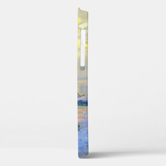 Monet Zeilboot bij Le Petit-Gennevilliers Case-Mate iPhone Case (Achterkant / Links)