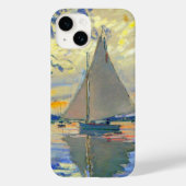 Monet Zeilboot bij Le Petit-Gennevilliers Case-Mate iPhone Case (Achterkant)