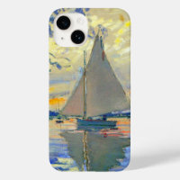 Monet Zeilboot bij Le Petit-Gennevilliers