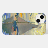 Monet Zeilboot bij Le Petit-Gennevilliers Case-Mate iPhone Case (Achterkant (horizontaal))