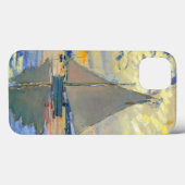 Monet Zeilboot bij Le Petit-Gennevilliers Case-Mate iPhone Case (Achterkant (horizontaal))