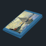 Monet - Zeilboot bij le Petit Gennevilliers Drievoud Portemonnee<br><div class="desc">Claude Monet schilderij,  Zeilboot bij Le Petit Gennevilliers,  bestseller.</div>