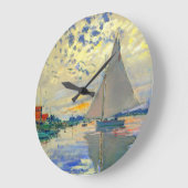 Monet Zeilboot bij Le Petit-Gennevilliers Grote Klok (Hoek)