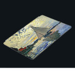Monet - Zeilboot bij le Petit Gennevilliers iPad Pro Cover<br><div class="desc">Claude Monet schilderij,  Zeilboot bij le Petit Gennevilliers</div>