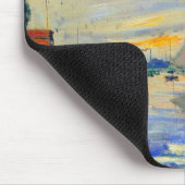 Monet Zeilboot bij Le Petit-Gennevilliers Muismat (Hoek)